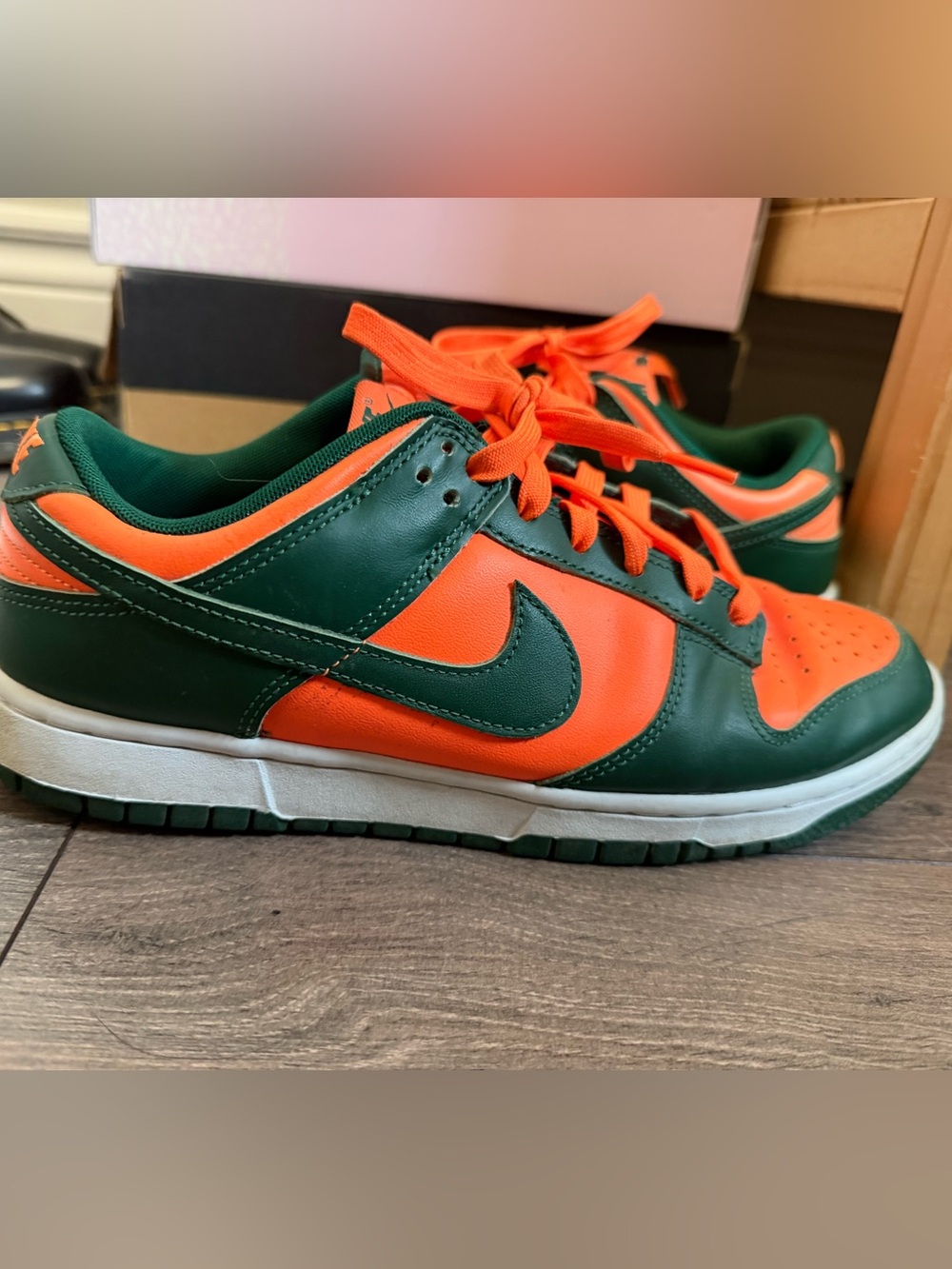Miami Hurricane Nike Dunk Low